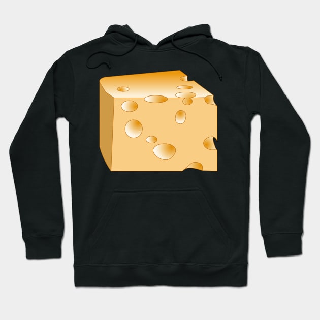 Swiss Cheese Hoodie by Barthol Graphics